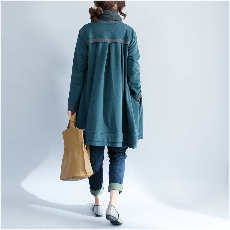 2021 winter wrap cotton coat plus size casual long sleeve cardigans
