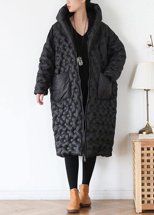 2023 Warm Yellow Down Coat original design literary retro overcoat